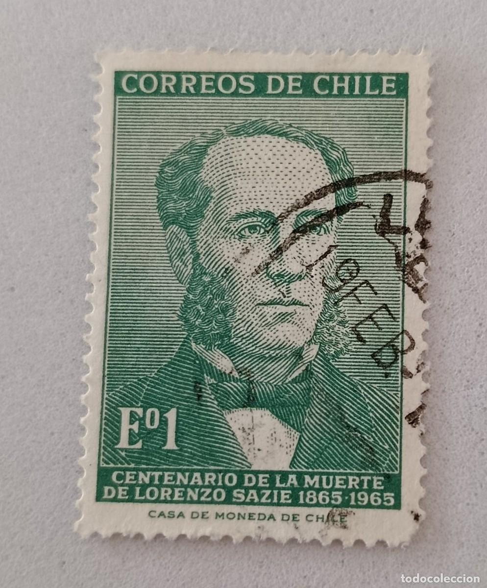 Timbres: Sellos Chile 1966 Centenario de la muerte del Dr. Lorenzo Sazie, 1.807 - 1.865