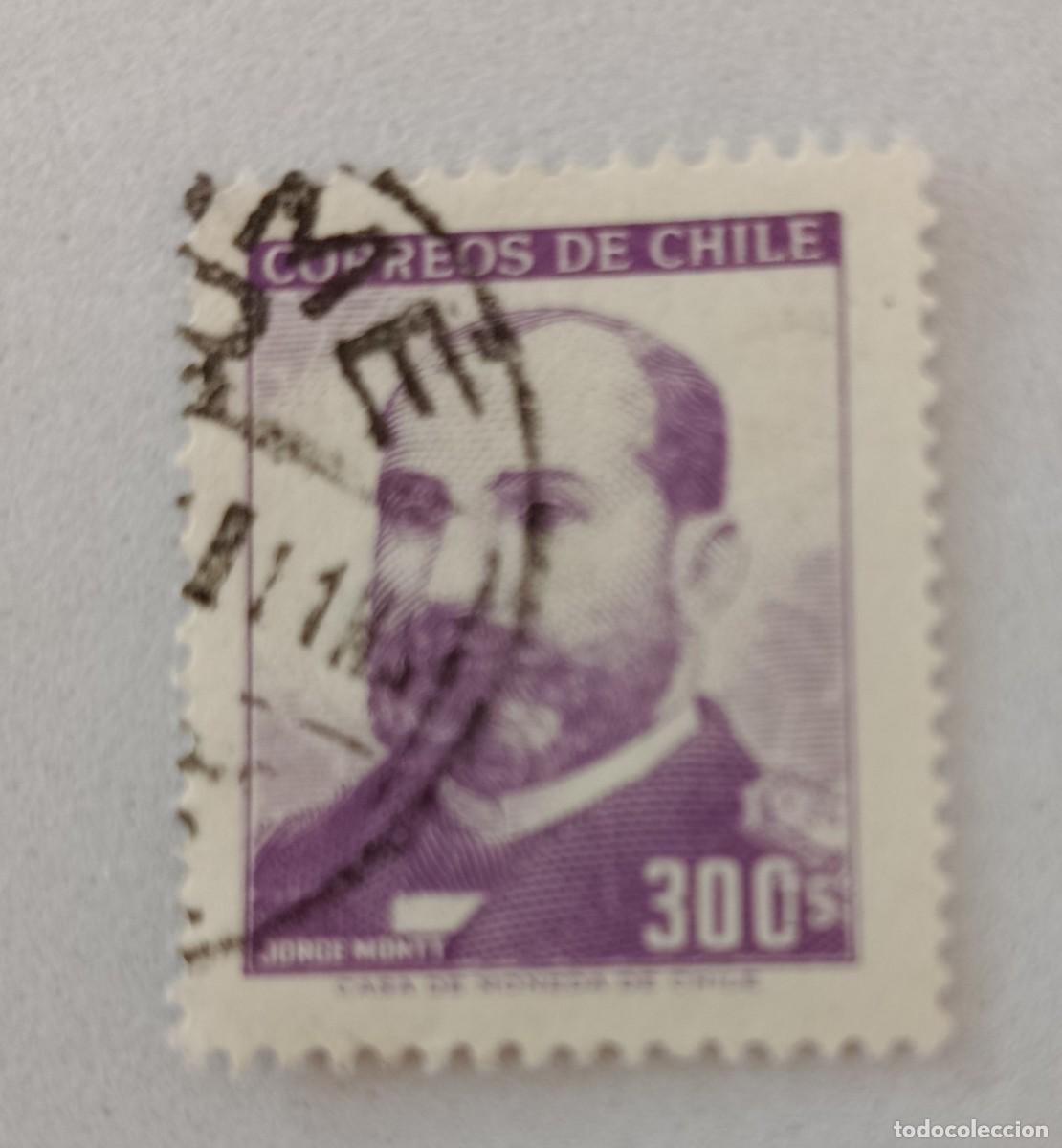 Timbres: Sellos Chile 1966 Jorge Montt &Aacute;lvarez, 1.845 - 1.922. Presidente de la rep&uacute;blica.