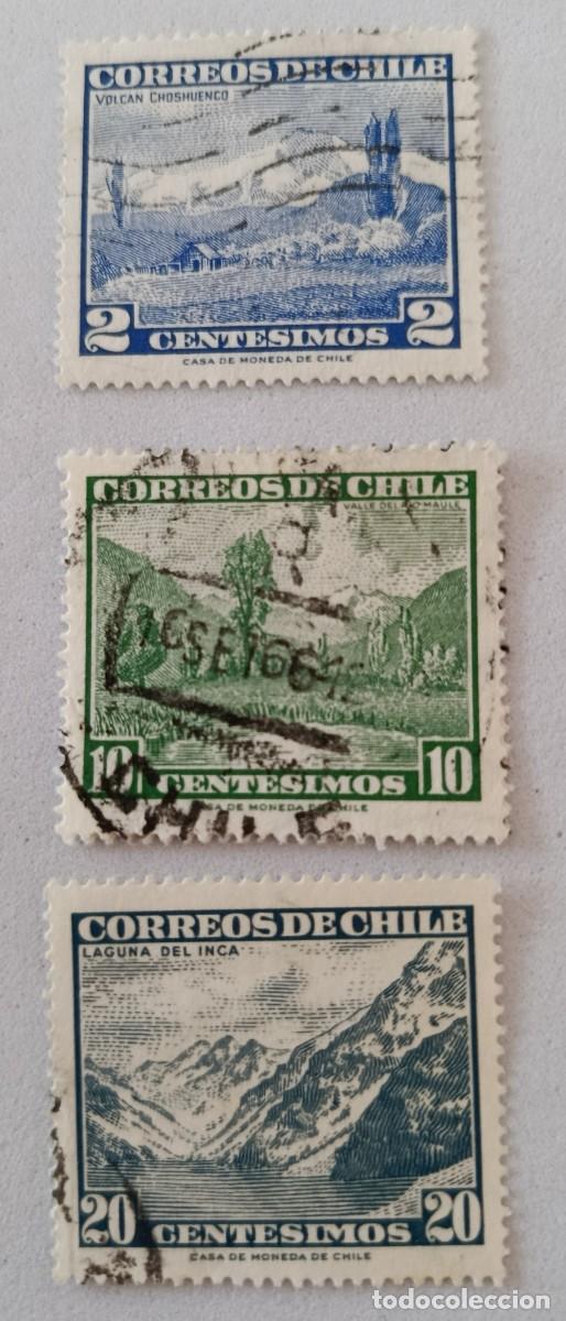 Sellos: Sellos Chile 1961 Paisajes.