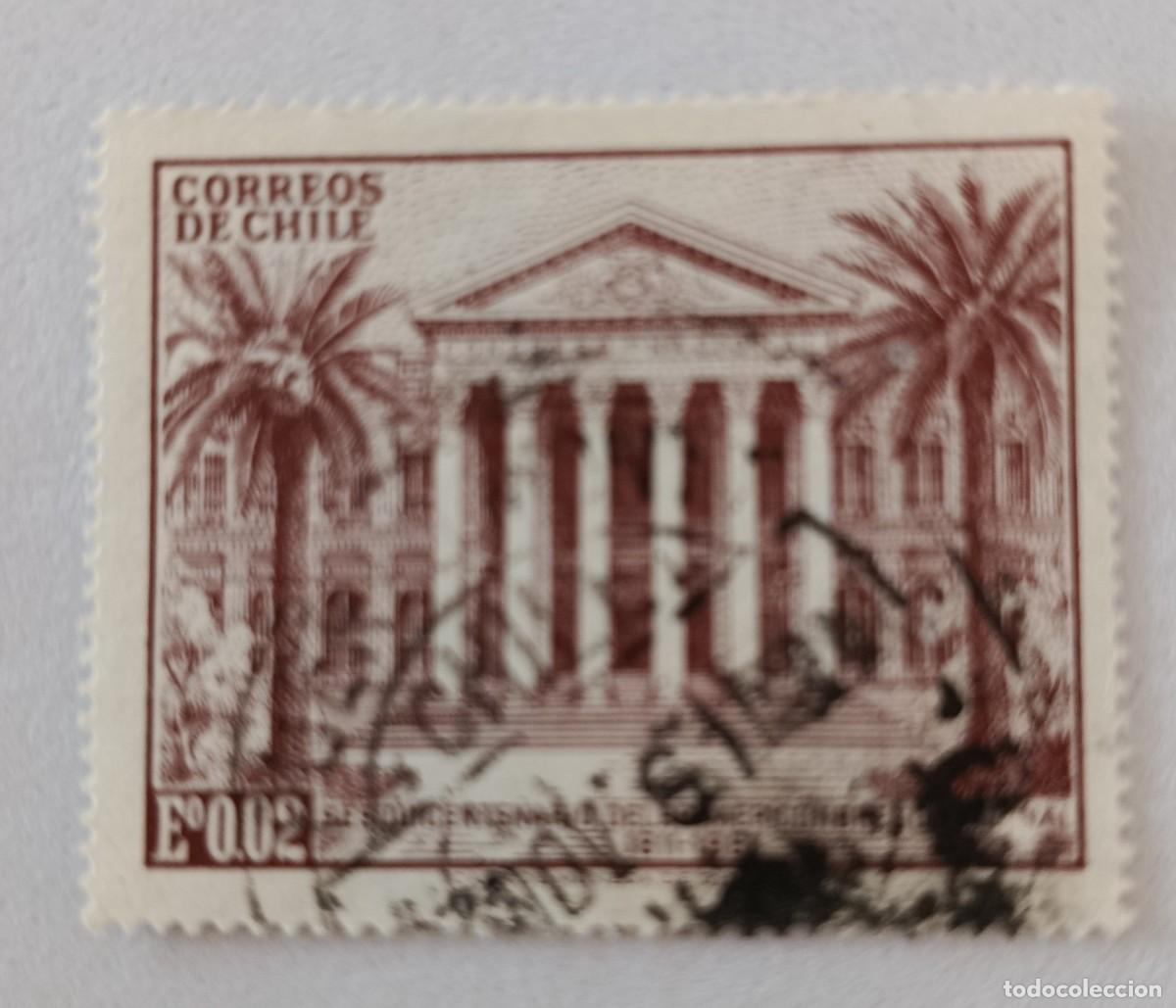 Sellos: Sellos Chile 1961 CL Aniversario del primer congreso nacional.