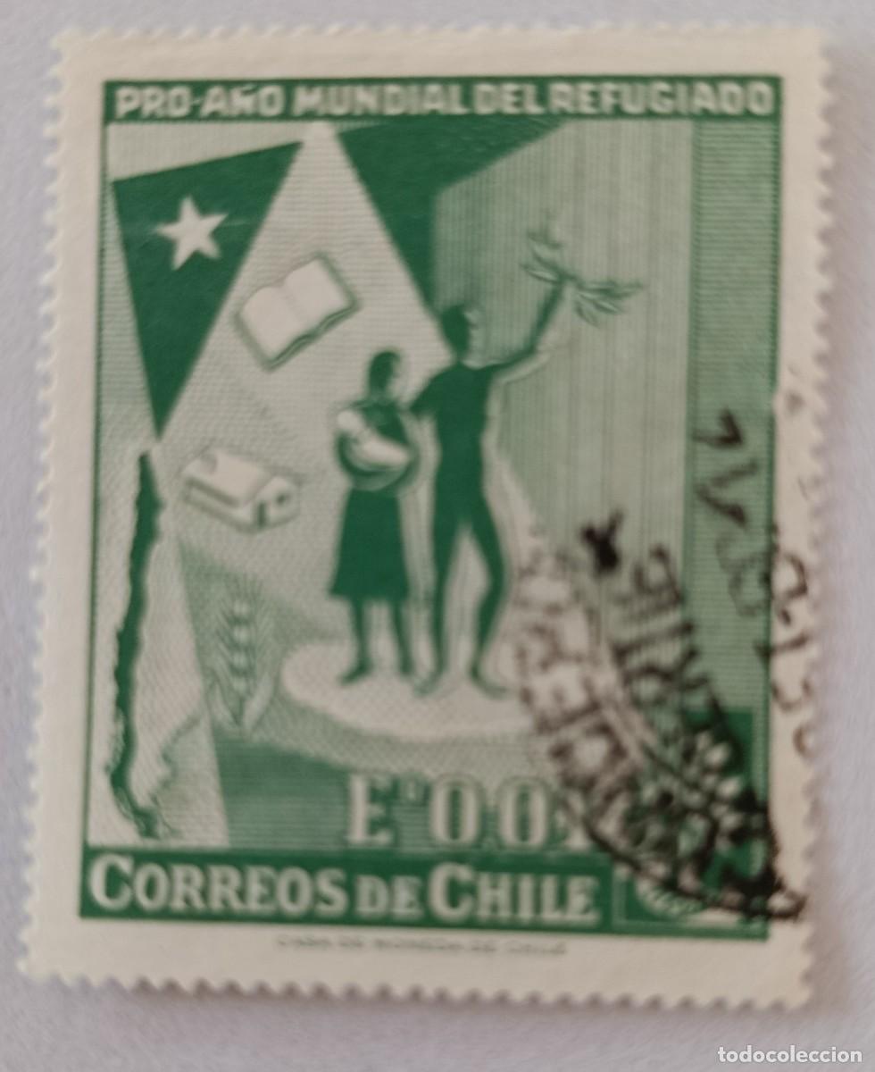 Sellos: Sellos Chile 1960 A&ntilde;o mundial del refugiado.