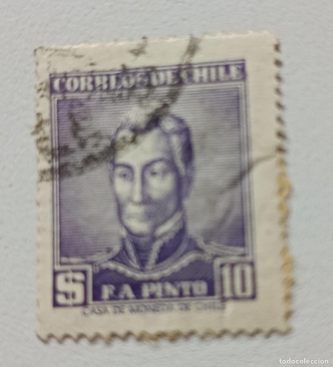 Sellos: Sellos Chile 1956 Personajes pol&iacute;ticos.