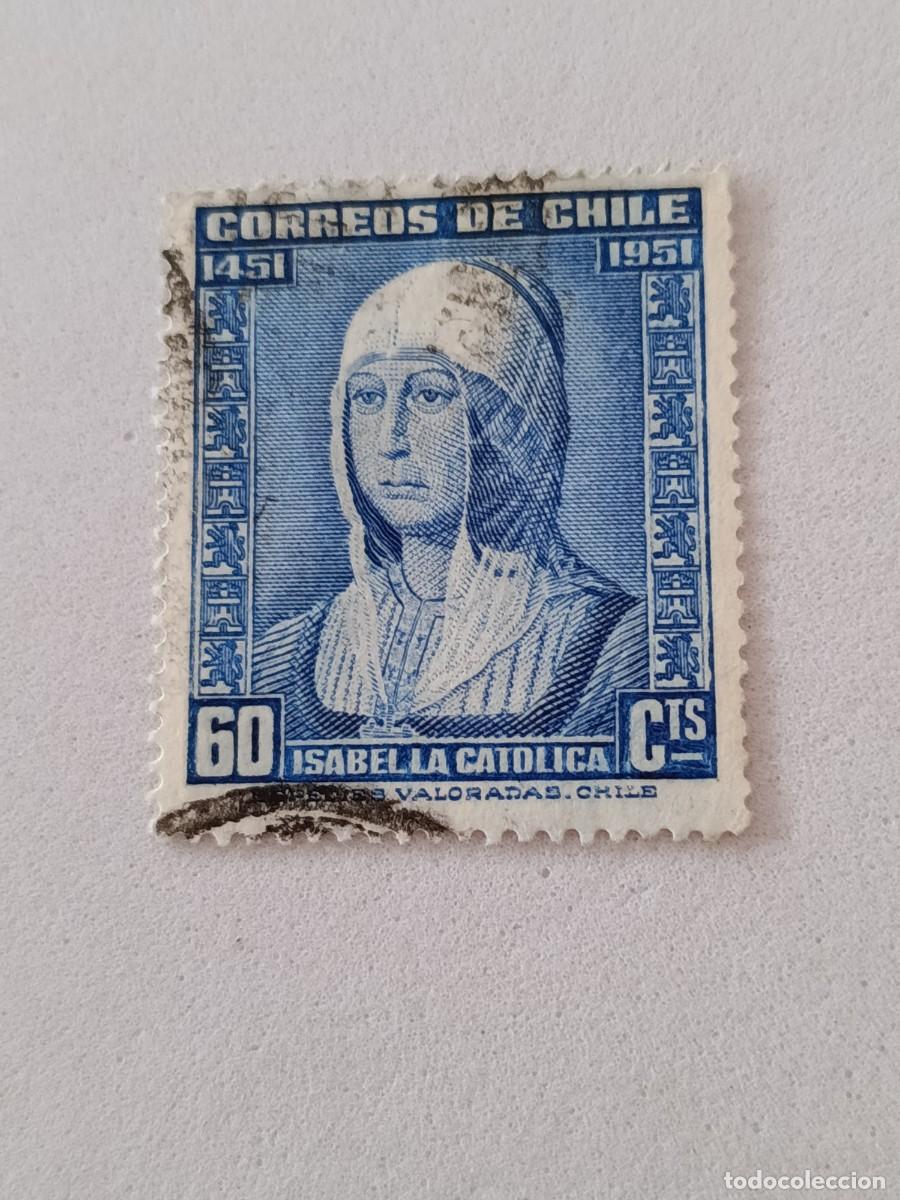 Sellos: Sellos Chile 1952 V Centenario del nacimiento de Isabel la Cat&oacute;lica, 1.451 - 1.504