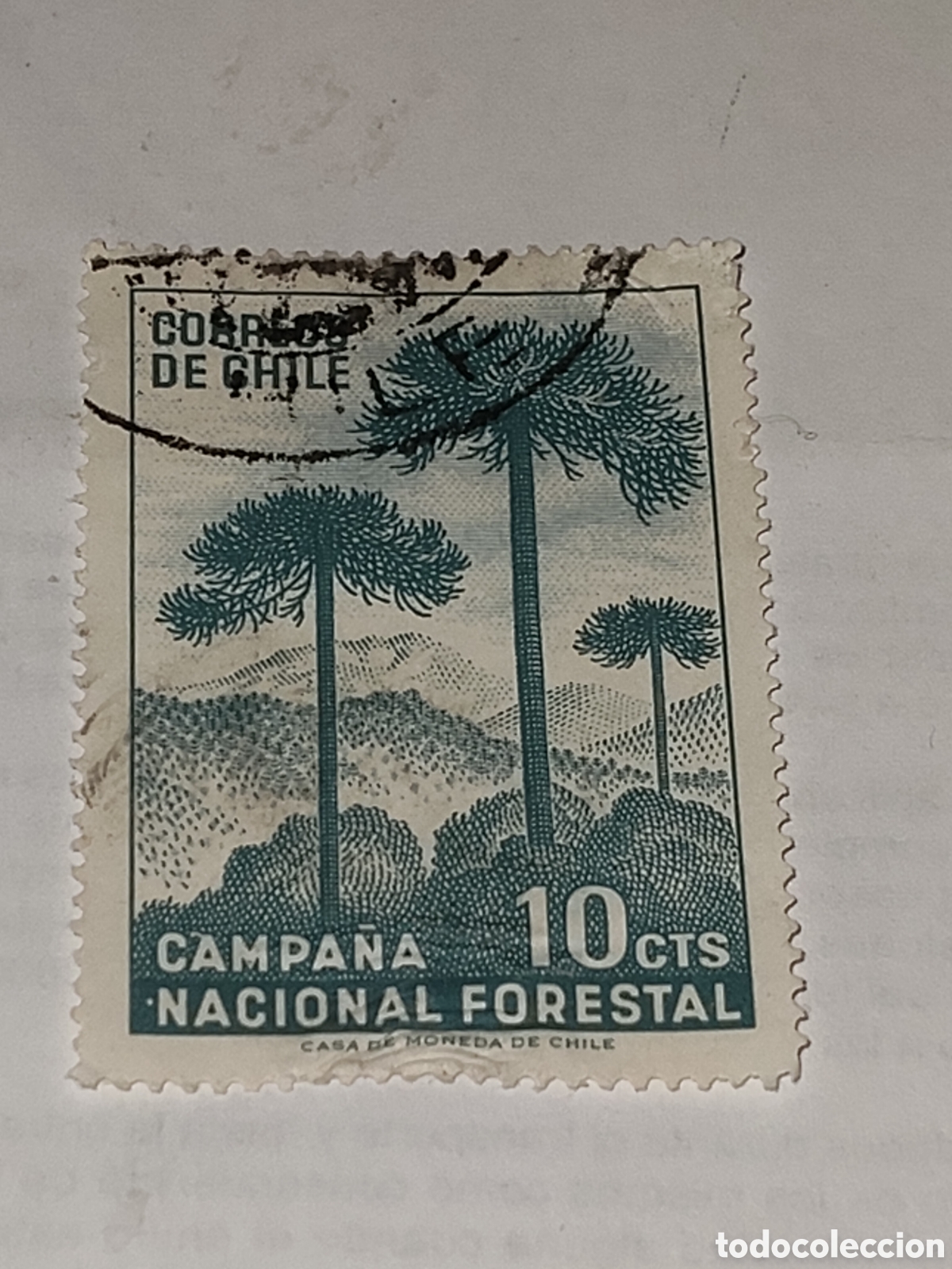 Briefmarken: Sello de Chile campa&ntilde;a nacional forestal 1967