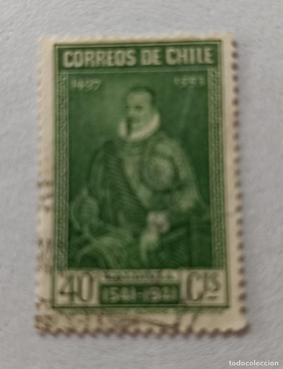 Briefmarken: Sellos Chile 1942 Centenario de la universidad de Santiago de Chile.
