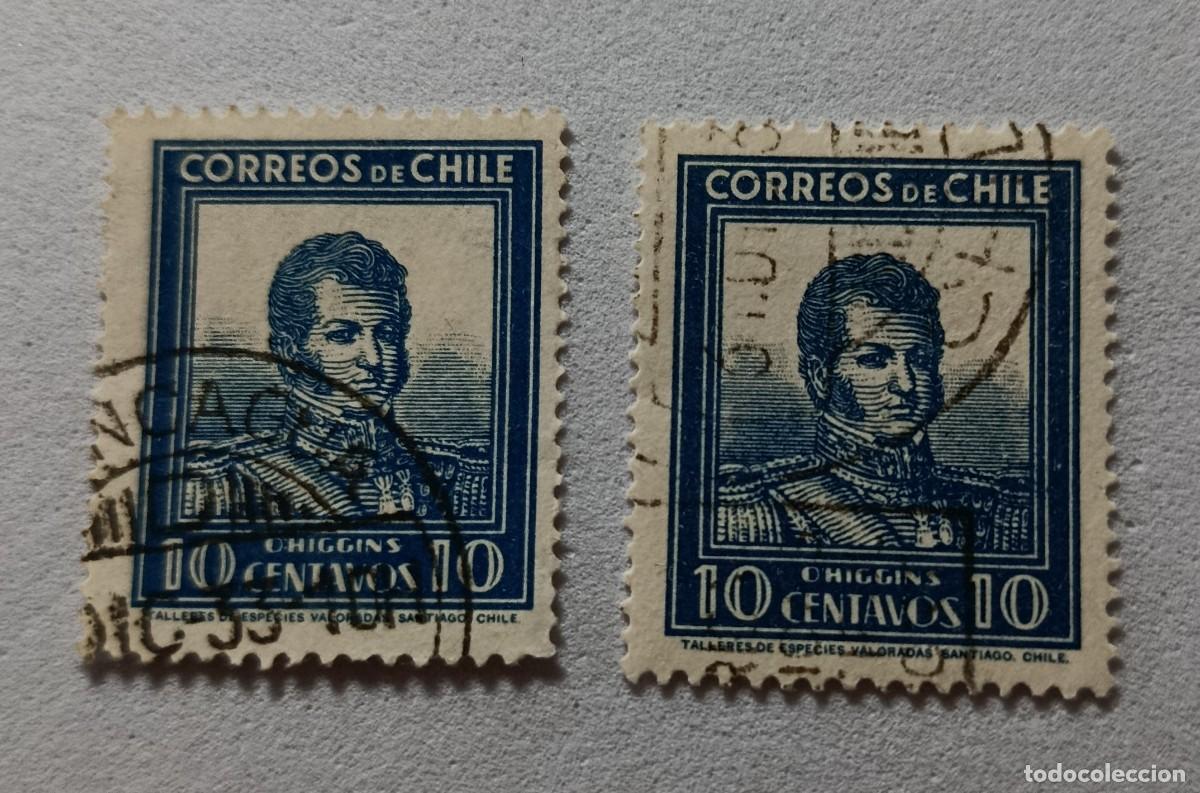 Briefmarken: Sellos Chile 1932 Bernardo O&acute;Higgins, 1.778 - 1.842. Militar y pol&iacute;tico.
