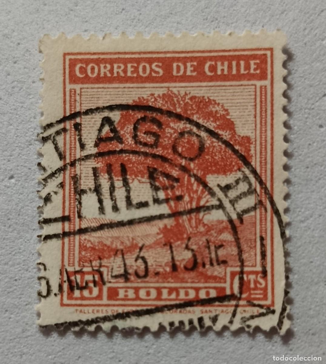 Selos: Sellos Chile 1938 -1940 Paisajes.