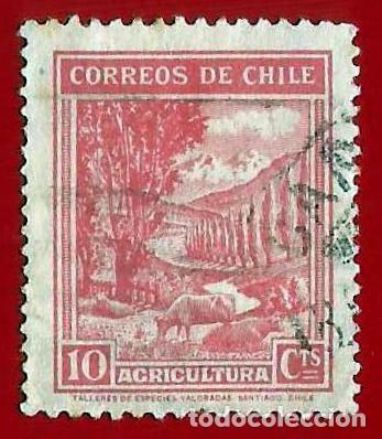 Sellos: Chile. 1939. Scott # 199. Agricultura
