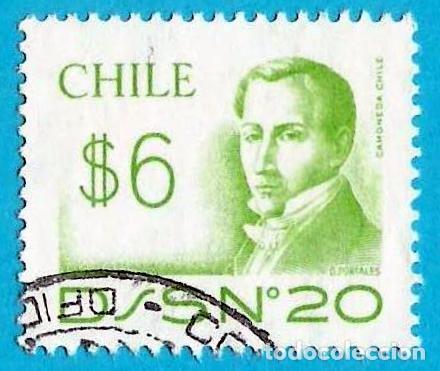 Briefmarken: Chile. 1979. Scott # 547. Diego Portales. Ministro de Finanzas