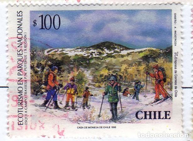 Sellos: Chile. Ecoturismo en parques nacionales. 1996. YT-1396. Usado