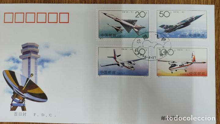 Sellos: SO) 2017 CHINA, AIRPLANES, FDC - Foto 1
