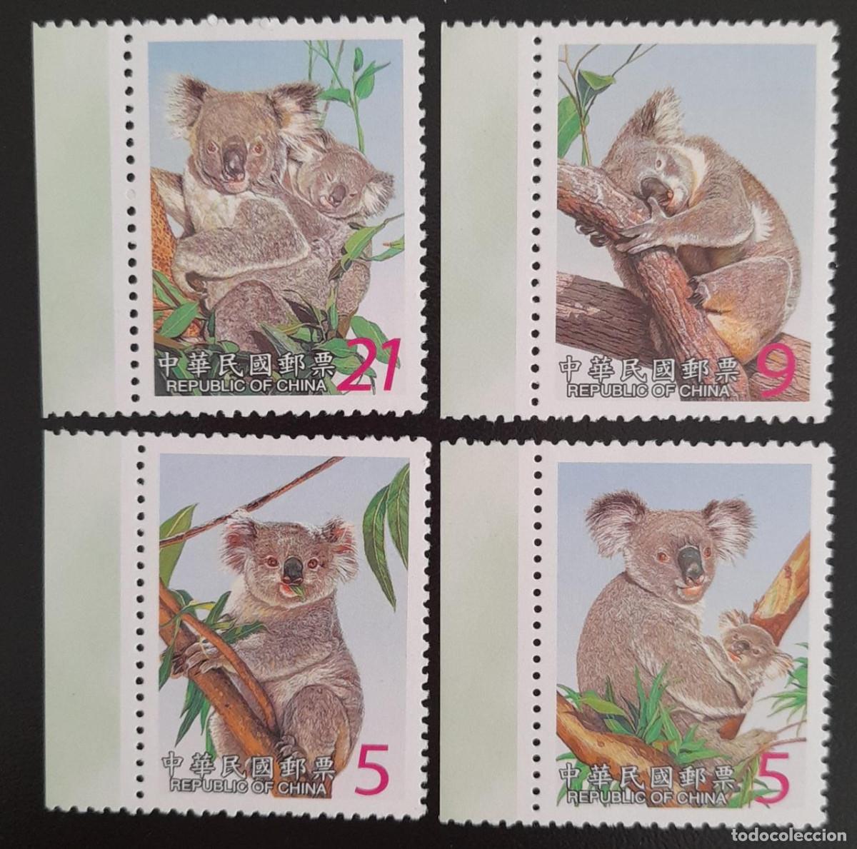 Sellos: SO) CHINA, ANIMALES, KOALA, MNH - Foto 1