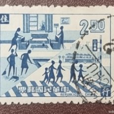Sellos: SELLO USADO CHINA 1969 TAIWAN - VIDA CIUDADANA