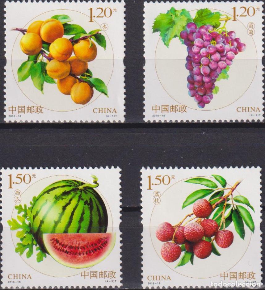 Sellos: China 2016 frutas frutas MNH - Foto 1