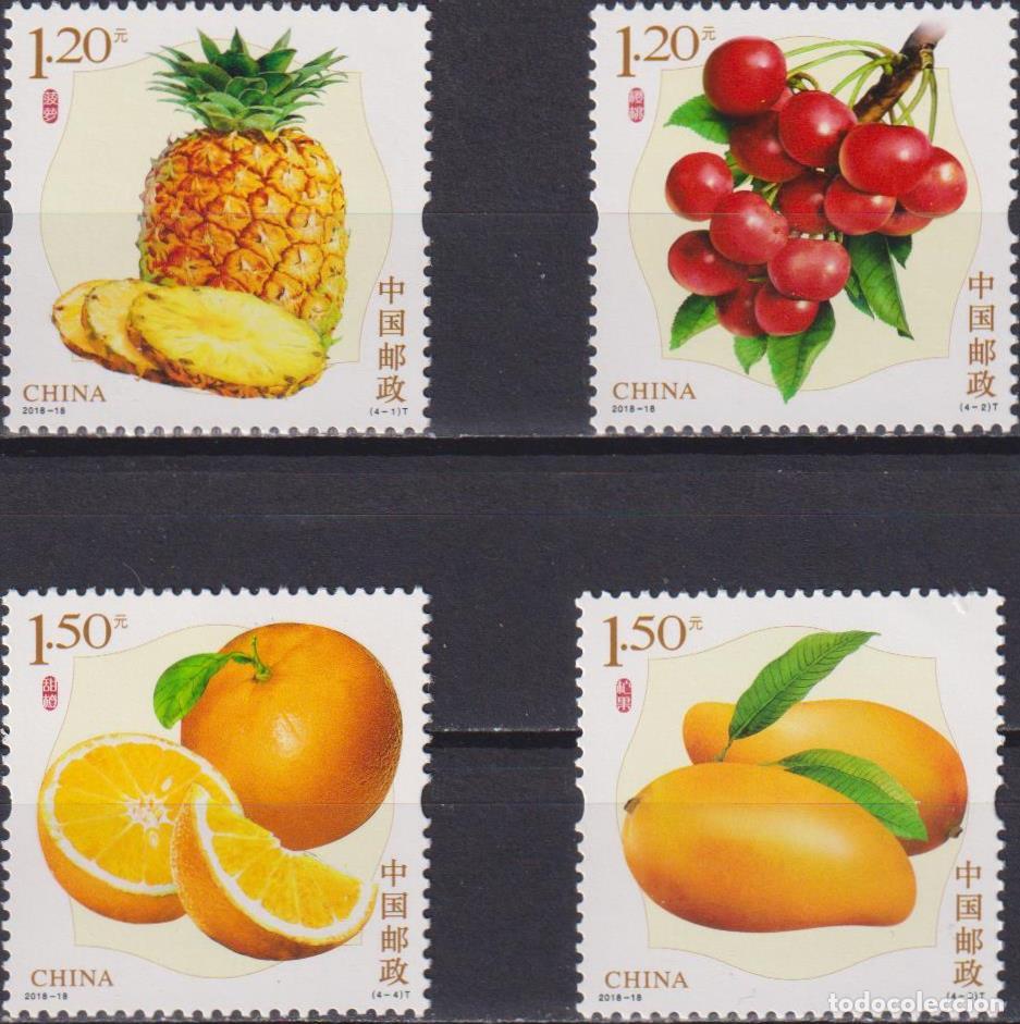 Sellos: China 2018 frutas frutas MNH - Foto 1