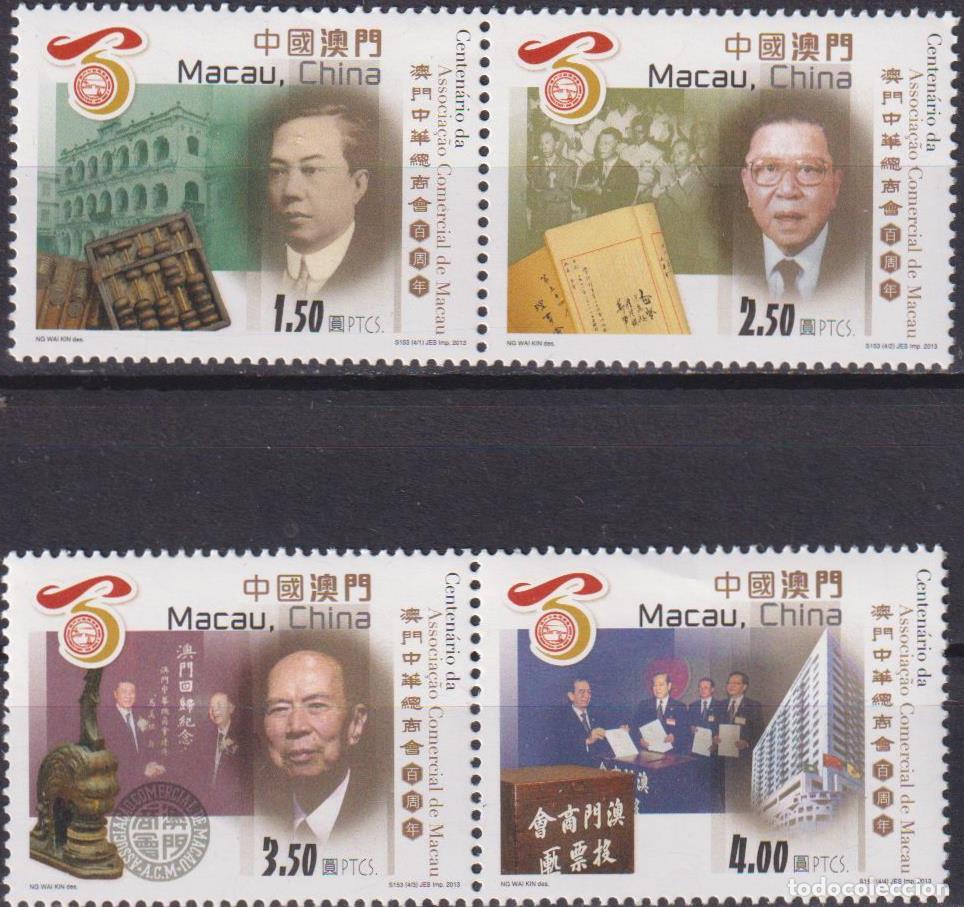 Sellos: Macao 2013 Comercio MNH - Foto 1
