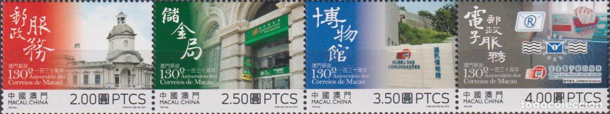 Sellos: Macao 2014 historia postal MNH - Foto 1