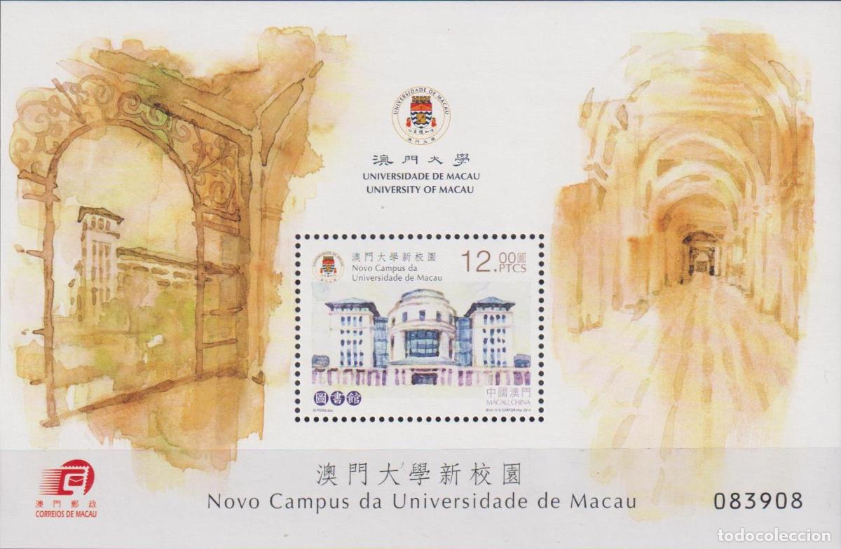 Sellos: Macao 2014 Arquitectura MNH - Foto 1