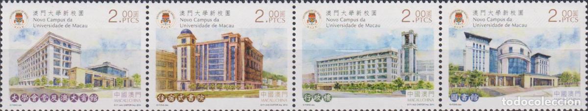 Sellos: Macao 2014 Arquitectura MNH - Foto 1