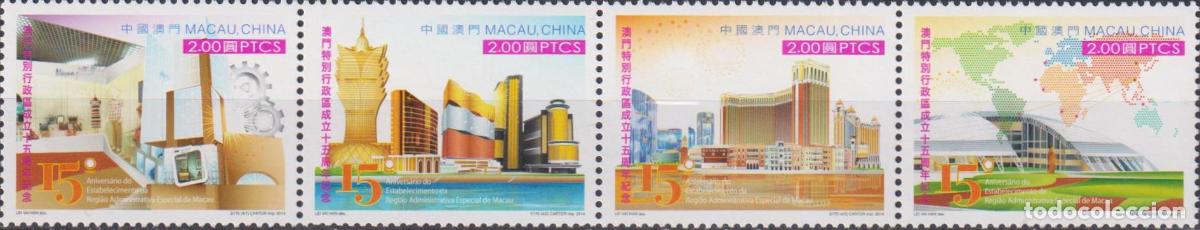Sellos: Macao 2014 Arquitectura MNH - Foto 1