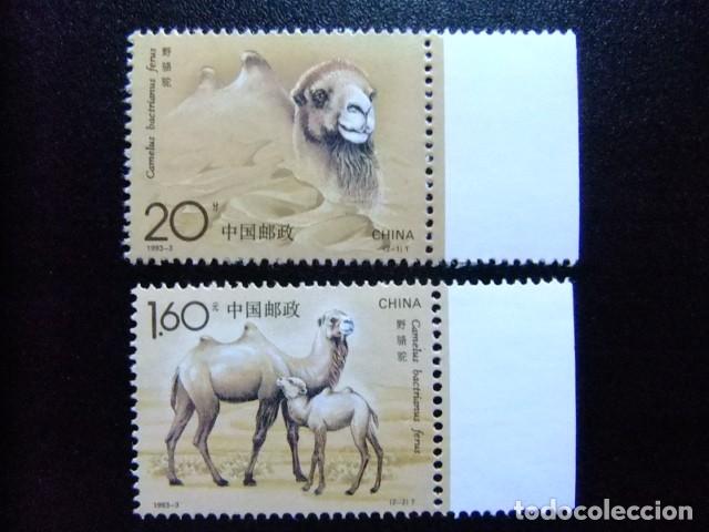 Sellos: 57 CHINA CHINE 1993 / PROTECCI&Oacute;N de la NATURALEZA / YVERT 3156 / 3157 MNH