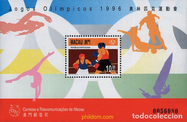 Sellos: 71132 MNH MACAO 1996 26 JUEGOS OLIMPICOS VERANO ATLANTA 1996
