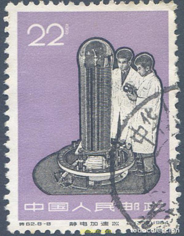 Sellos: 647418 USED CHINA. Rep&uacute;blica popular 1966 REALIZACIONES INDUSTRIALES