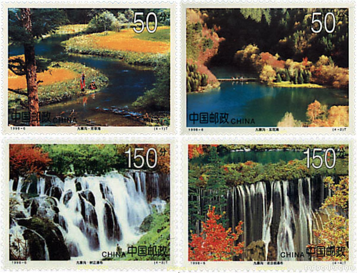 Sellos: 30935 MNH CHINA. Rep&uacute;blica popular 1998 PAISAJES