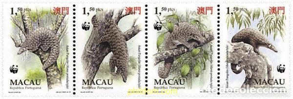 Sellos: 5237 MNH MACAO 1995 PANGOLIN CHINO