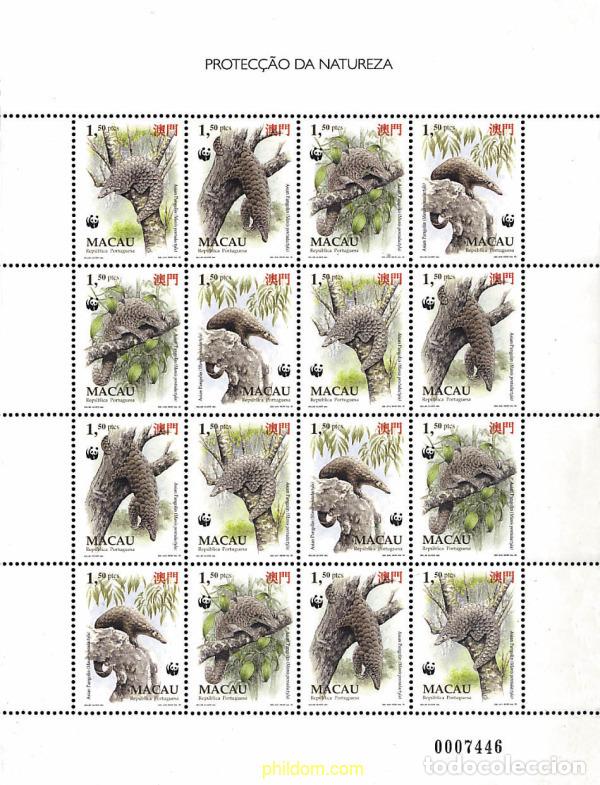 Sellos: 12656 MNH MACAO 1995 PANGOLIN CHINO