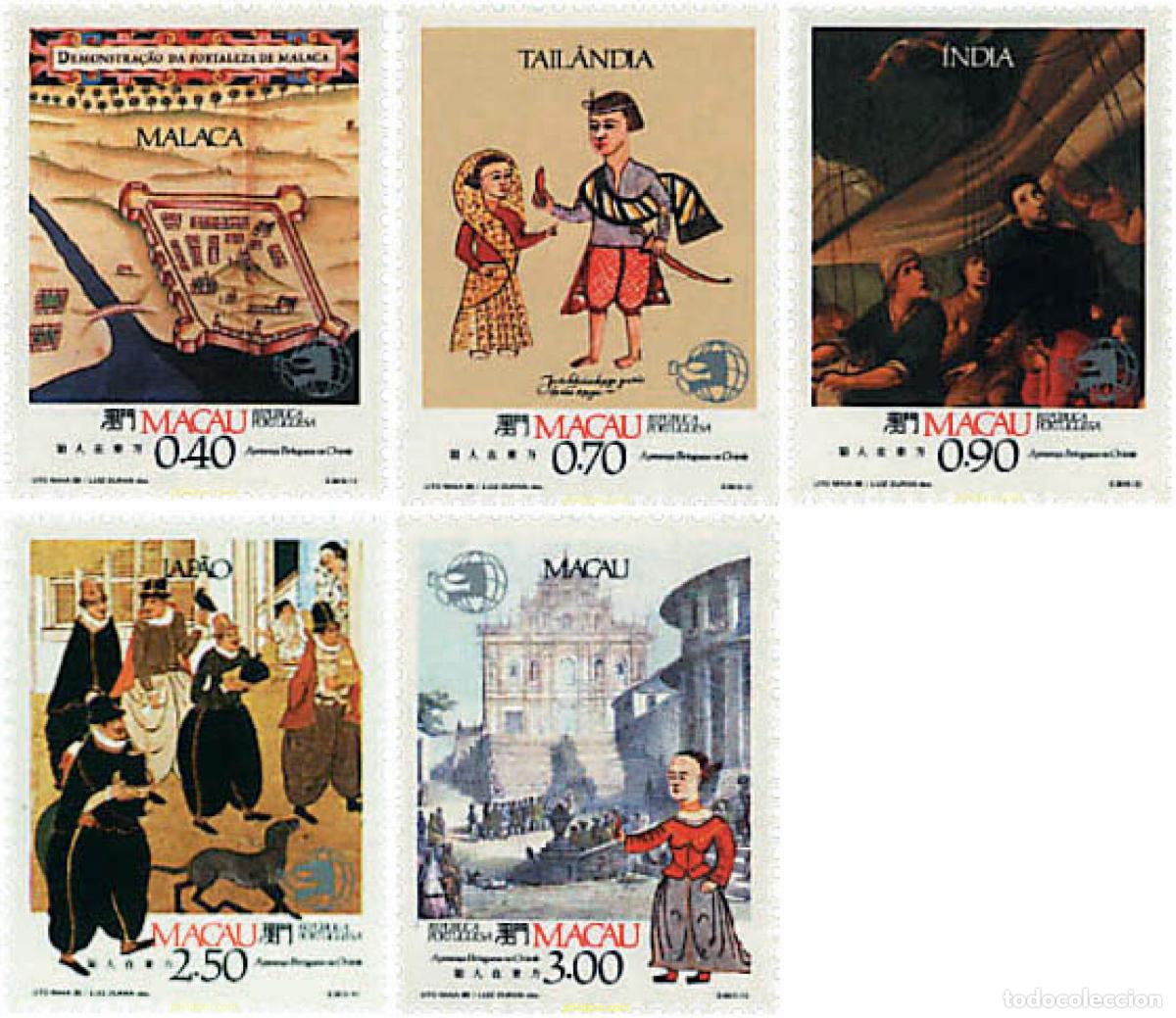 Sellos: 49586 MNH MACAO 1989 WORLD STAMP EXPO 89. EXPOSICION FILATELICA INTERNACIONAL