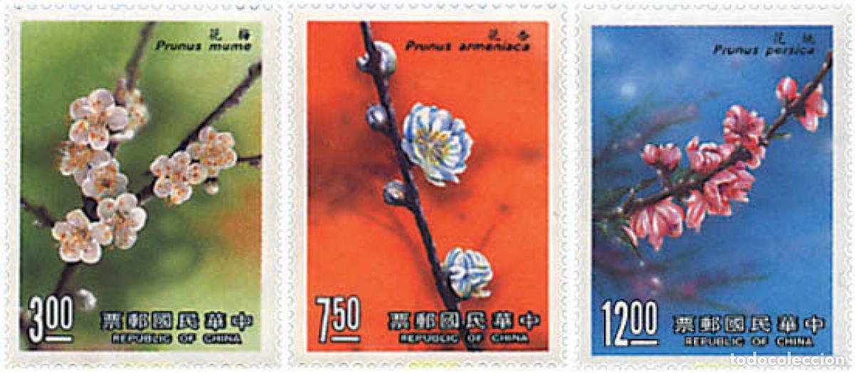 Sellos: 89211 MNH CHINA. FORMOSA-TAIWAN 1988 FLORES DE ARBOLES FRUTALES