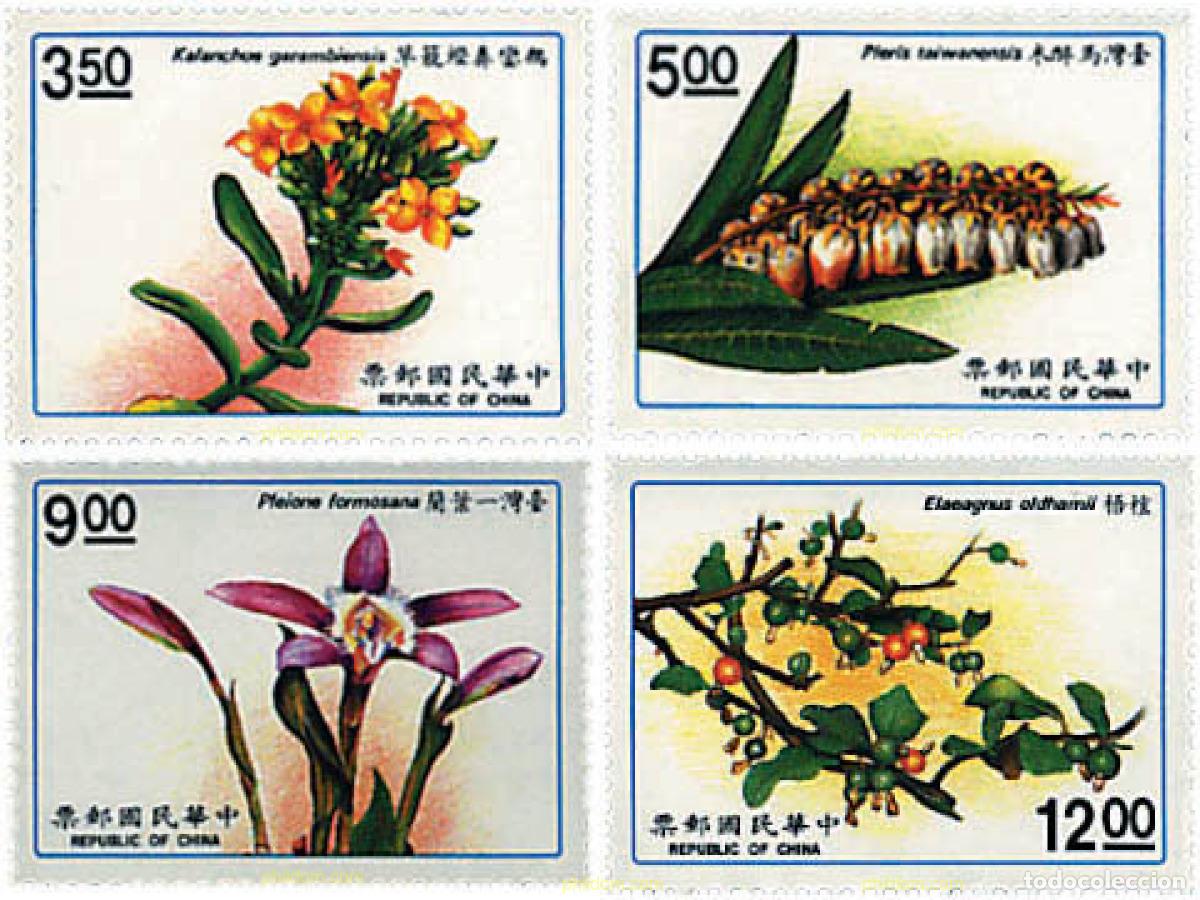 Sellos: 89228 MNH CHINA. FORMOSA-TAIWAN 1991 FLORA DE FORMOSA