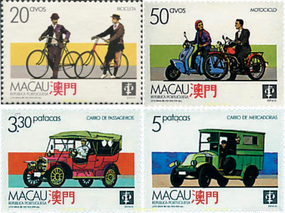 Sellos: 49030 MNH MACAO 1988 MEDIOS DE TRANSPORTE