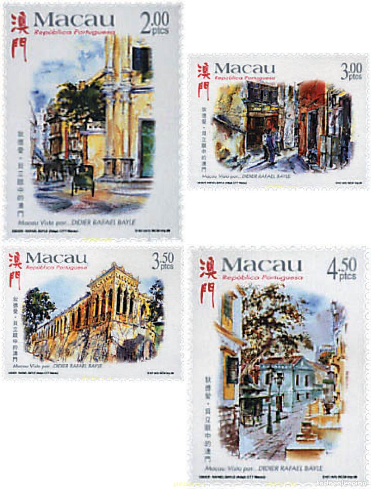 Sellos: 59094 MNH MACAO 1998 MACAO VISTO POR DIDIER RAFAEL BAYLE