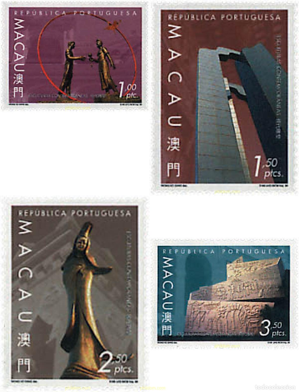 Selos: 67485 MNH MACAO 1999 ESCULTURAS CONTEMPORANEAS