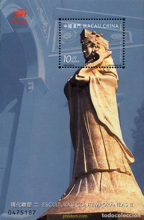 Timbres: 72354 MNH MACAO 2000 ESCULTURAS CONTEMPORANEAS