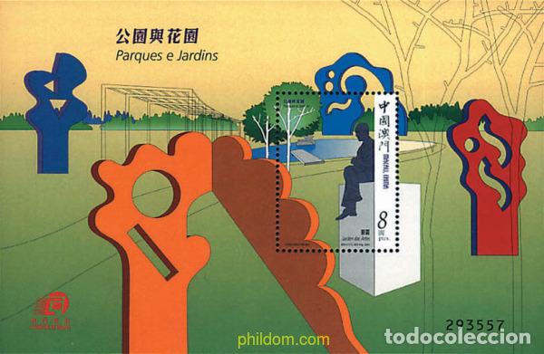 Sellos: 81499 MNH MACAO 2001 PARQUES Y JARDINES