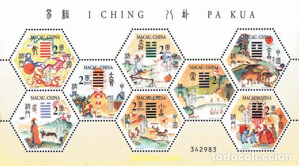 Sellos: 181014 MNH MACAO 2001 I CHING, PA KUA