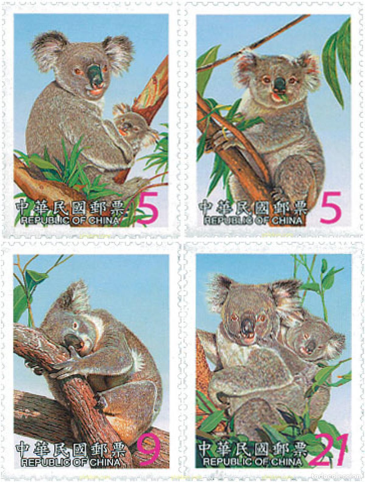 Sellos: 116194 MNH CHINA. FORMOSA-TAIWAN 2002 KOALAS