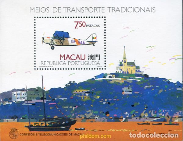 Sellos: 137701 MNH MACAO 1989 AVIONES