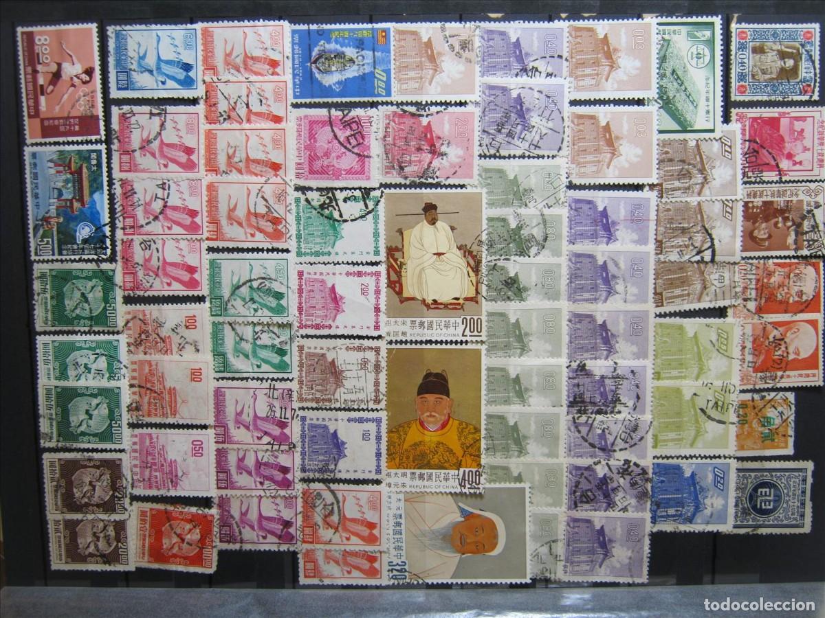 Sellos: CHINA GRAN LOTE STOCK USADO 6 FOTOS!!!