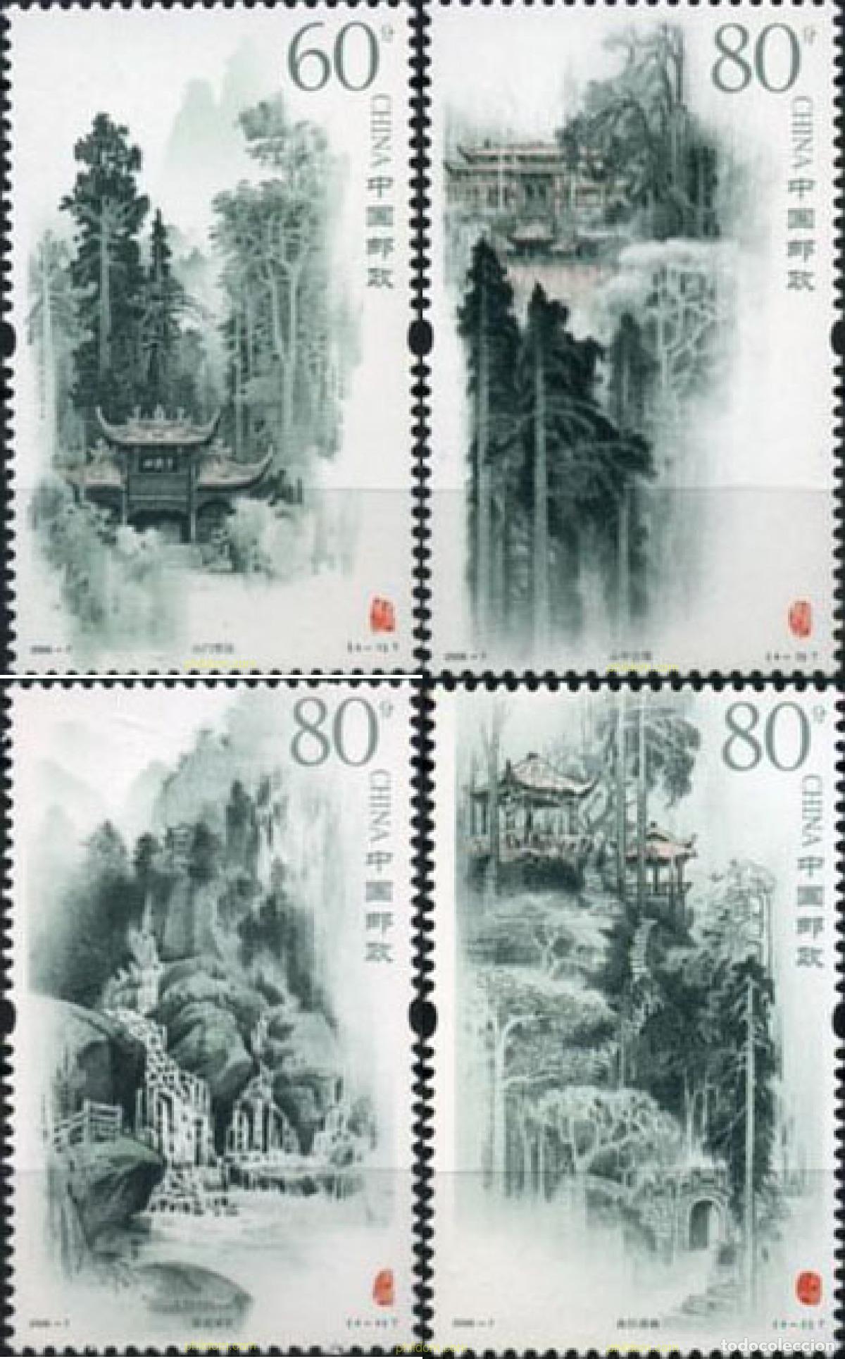 Sellos: 207696 MNH CHINA. Rep&uacute;blica popular 2006 PAISAJES