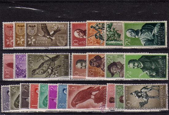 Sellos: SAHARA-A&ntilde;o 58/59 Completos - Foto 1