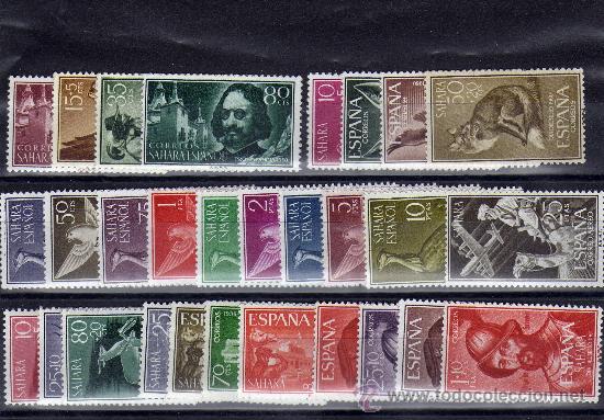 Sellos: SAHARA-A&ntilde;o 60/61  Completos - Foto 1