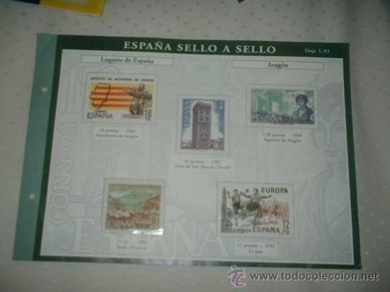 Sellos: hoja de sellos L-03 - Foto 1