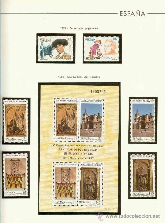 Sellos: COLECCI&Oacute;N DE SELLOS ESPA&Ntilde;A - Foto 1