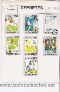 Sellos: SERIE COMPLETA DE SELLOS DEPORTES - Foto 1
