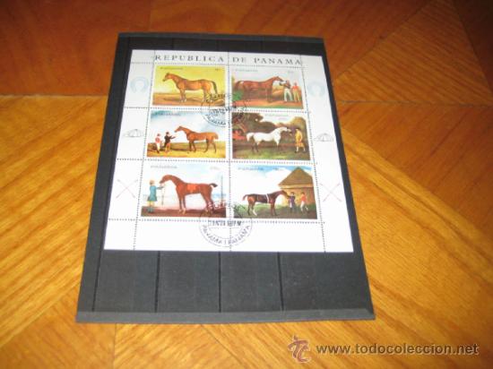 Sellos: 1 hojita de caballos - Foto 1