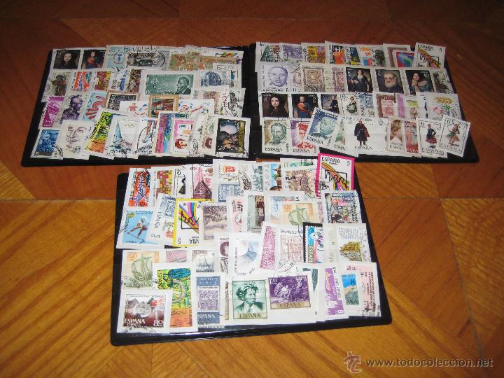 Sellos: 115 sellos Espa&ntilde;a en fragmentos - Foto 1